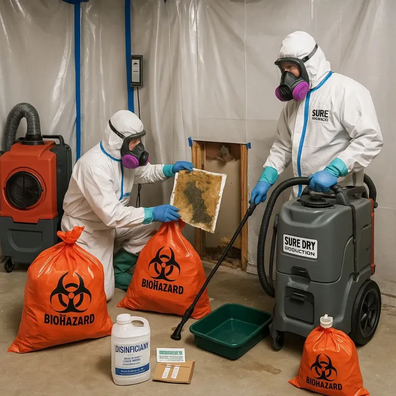 Contaminated Water Handling Protocols process in Southern Shops, SC